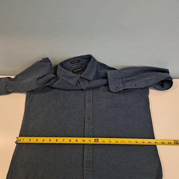 Banana Republic M Broken-In Heavy Weight Long Sleeve Standard Fit Button Down - Picture 11 of 13